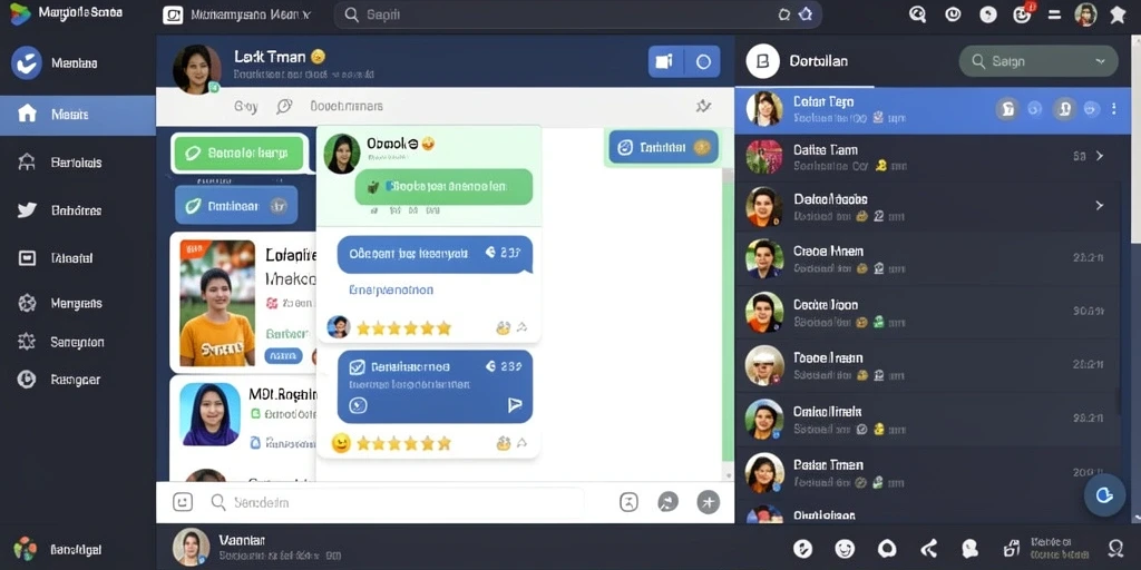 Tampilan antarmuka pengguna yang intuitif.