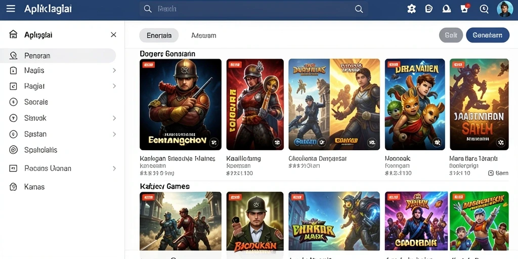 Tampilan antarmuka yang modern dan ramah pengguna.