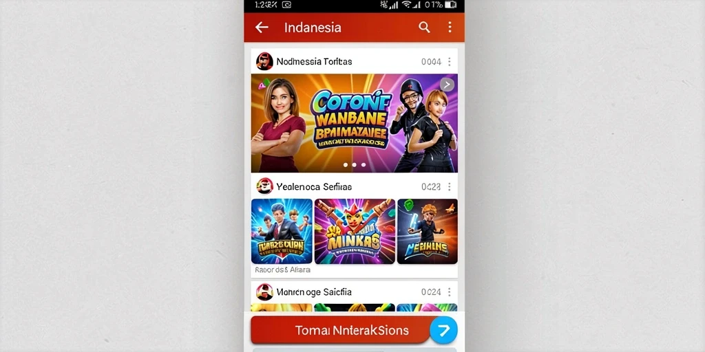 Tampilan antarmuka pengguna yang intuitif.