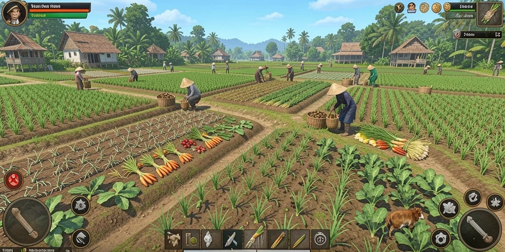 Tampilan permainan yang menarik dan modern.
