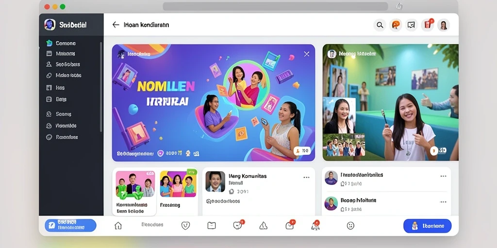 Tampilan antarmuka yang menarik dan mudah digunakan.