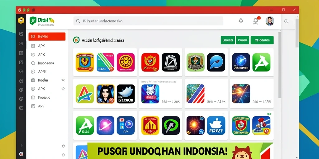 Tampilan antarmuka aplikasi yang user-friendly.