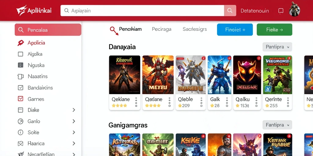 Tampilan antarmuka yang menarik dan user-friendly.