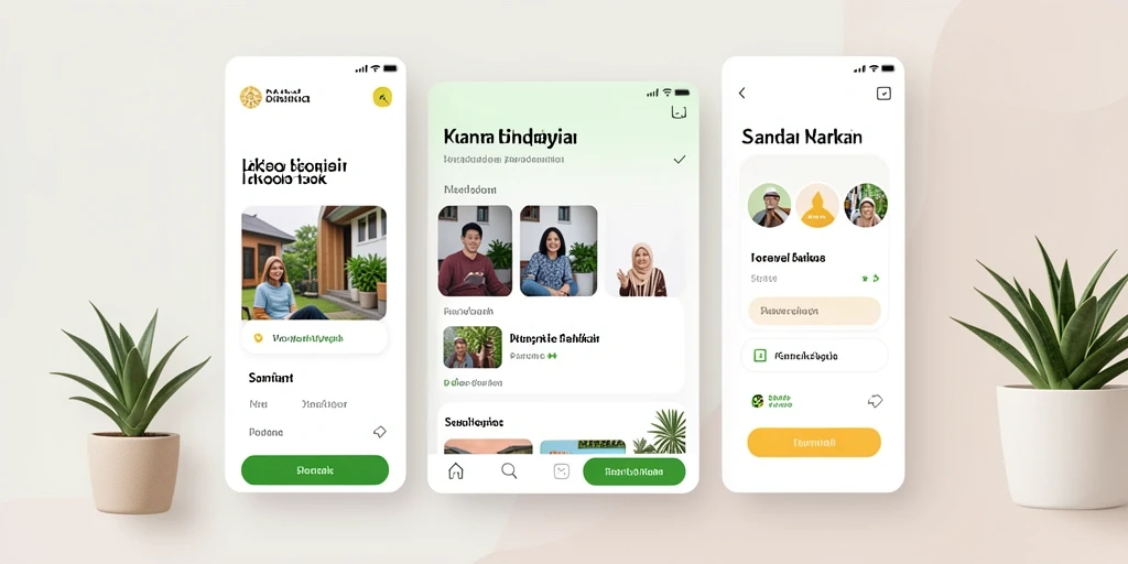 Tampilan antarmuka yang menarik dan intuitif.
