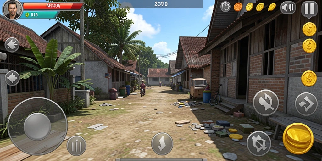 Tampilan mesin slot yang menarik dan modern.