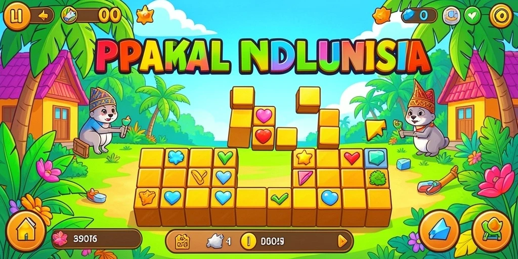 Tampilan menu utama yang menarik dan mudah dinavigasi.