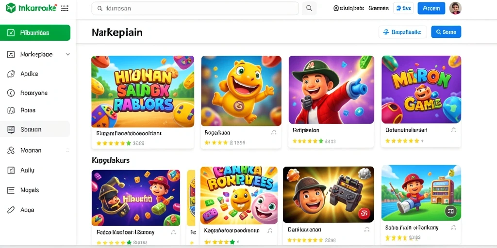 Tampilan awal aplikasi yang menarik dan intuitif.