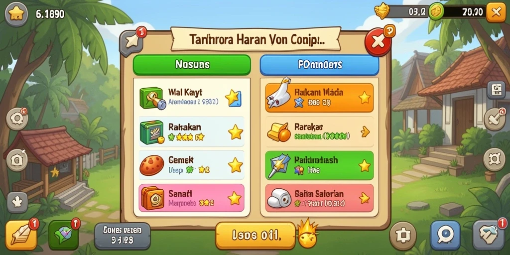 Tampilan dasbor utama WIN33 yang menarik.