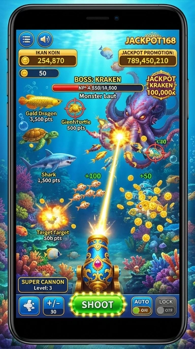 Cuplikan layar menu unduhan jackpot168 untuk perangkat Android